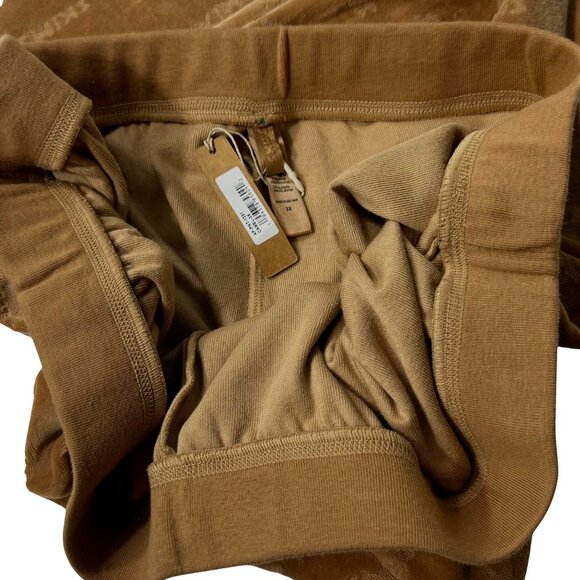 SKIMS Logo Velour Pants Camel 3X - Picture 10 of 14